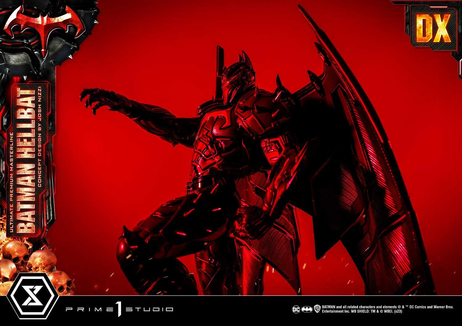 Justice League - Hellbat - Ultimate Premium Masterline  (UPMDC-06DX) - 1/4 - DX Version (Prime 1 Studio) photo 36