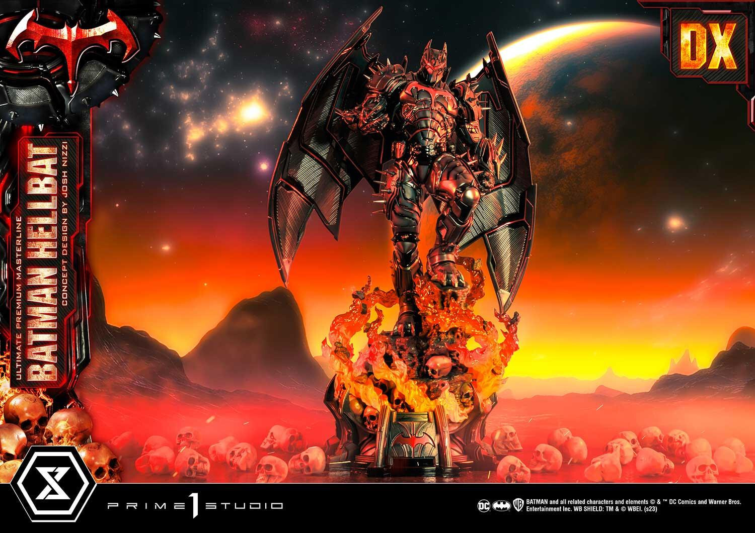 Justice League - Hellbat - Ultimate Premium Masterline  (UPMDC-06DX) - 1/4 - DX Version (Prime 1 Studio) photo 44
