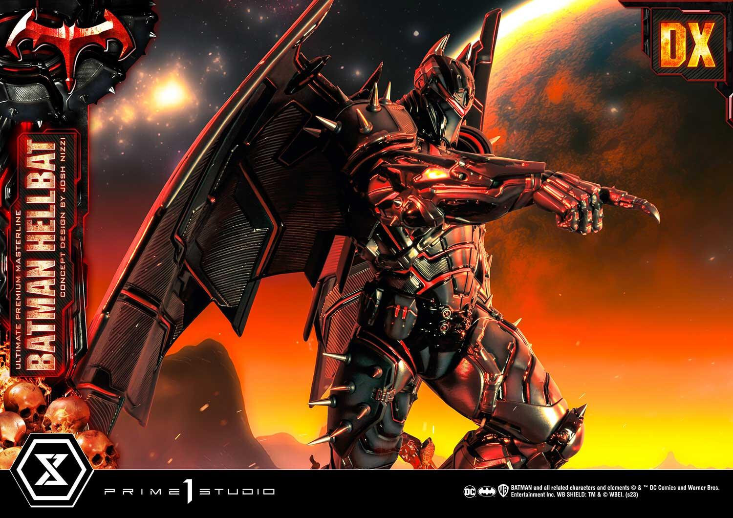 Justice League - Hellbat - Ultimate Premium Masterline  (UPMDC-06DX) - 1/4 - DX Version (Prime 1 Studio) photo 45