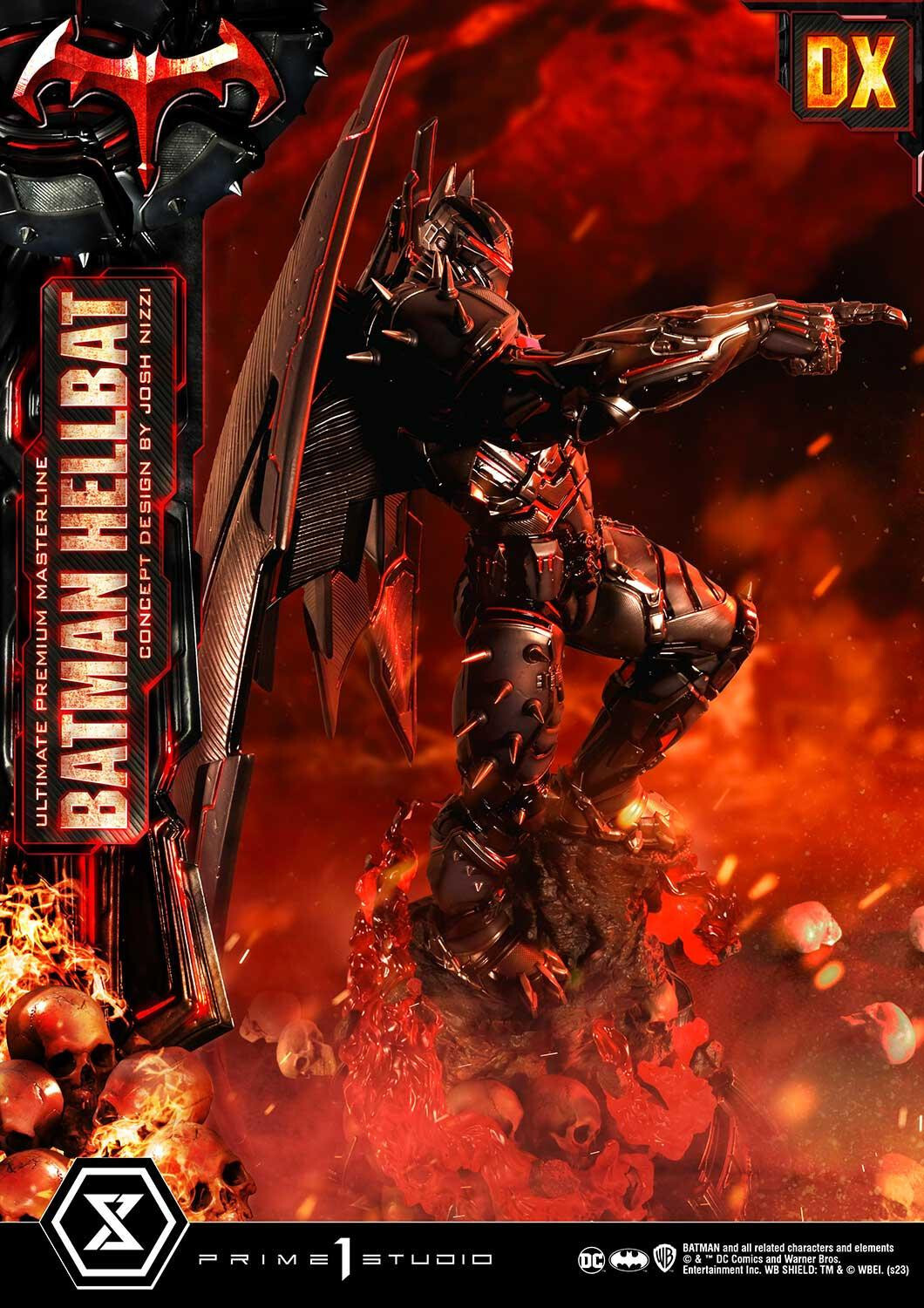 Justice League - Hellbat - Ultimate Premium Masterline  (UPMDC-06DX) - 1/4 - DX Version (Prime 1 Studio) photo 48