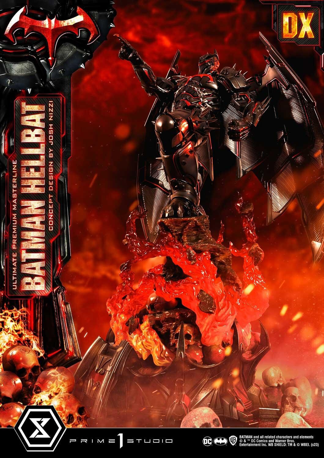 Justice League - Hellbat - Ultimate Premium Masterline  (UPMDC-06DX) - 1/4 - DX Version (Prime 1 Studio) photo 49
