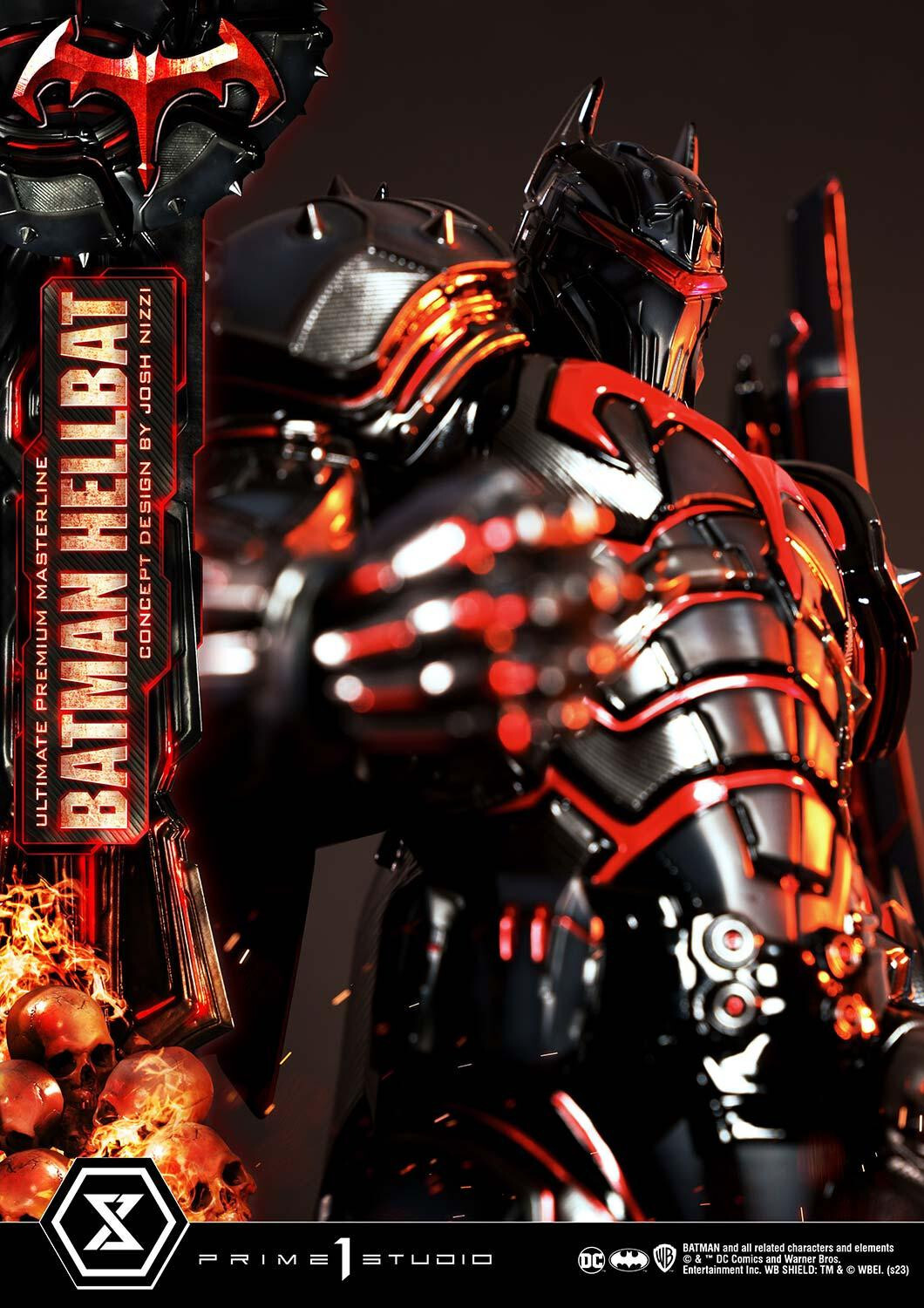 Justice League - Hellbat - Ultimate Premium Masterline  (UPMDC-06DX) - 1/4 - DX Version (Prime 1 Studio) photo 61