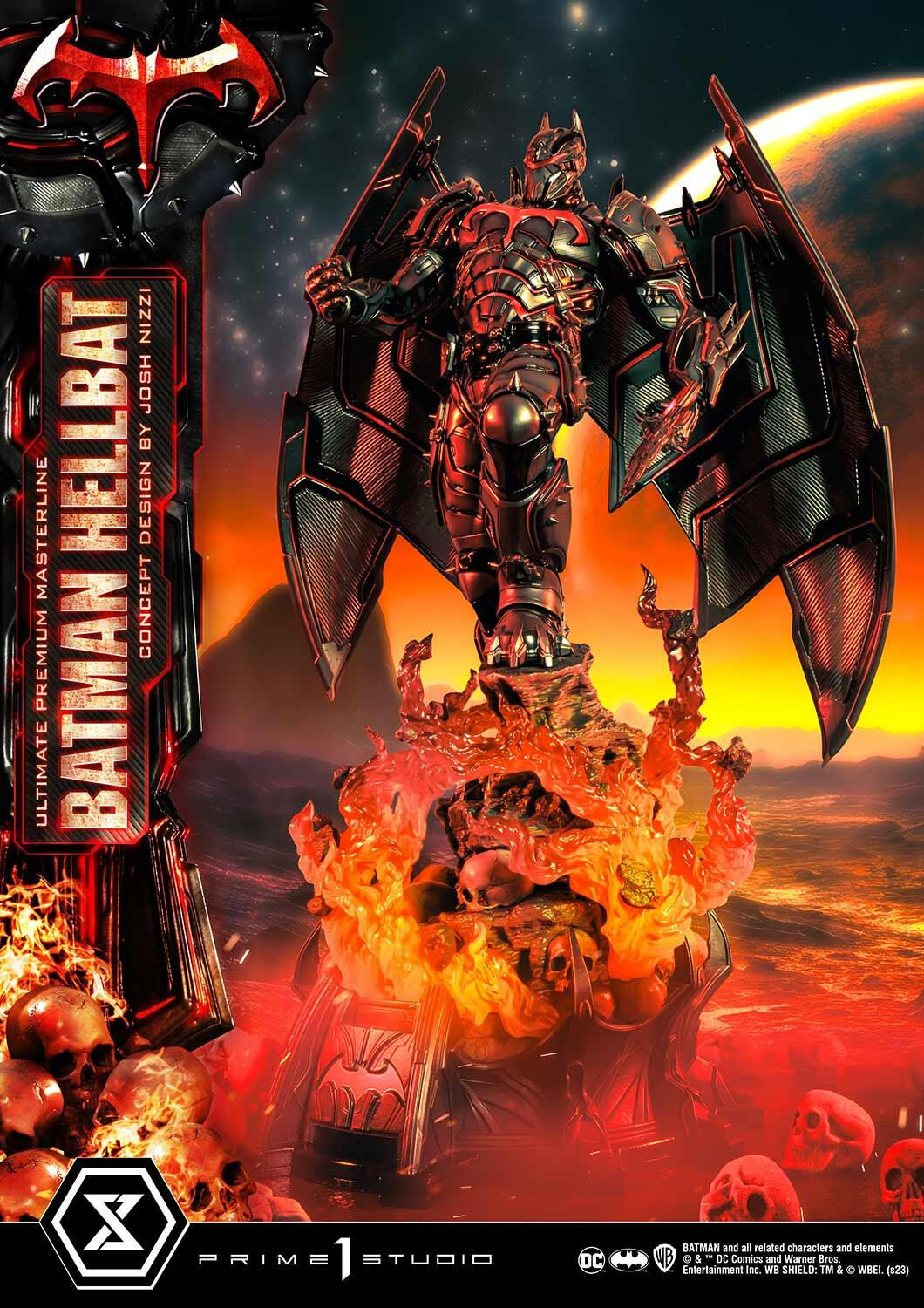 Justice League - Hellbat - Ultimate Premium Masterline  (UPMDC-06DX) - 1/4 - DX Version (Prime 1 Studio) photo 62