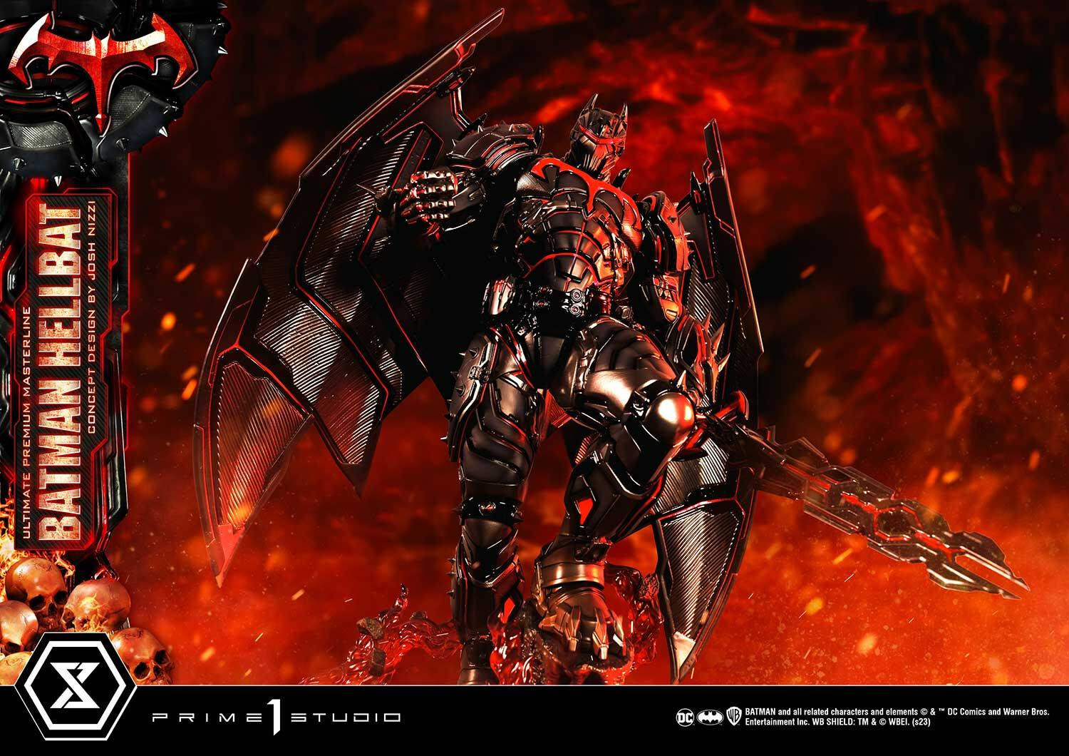 Justice League - Hellbat - Ultimate Premium Masterline  (UPMDC-06DX) - 1/4 - DX Version (Prime 1 Studio) photo 74