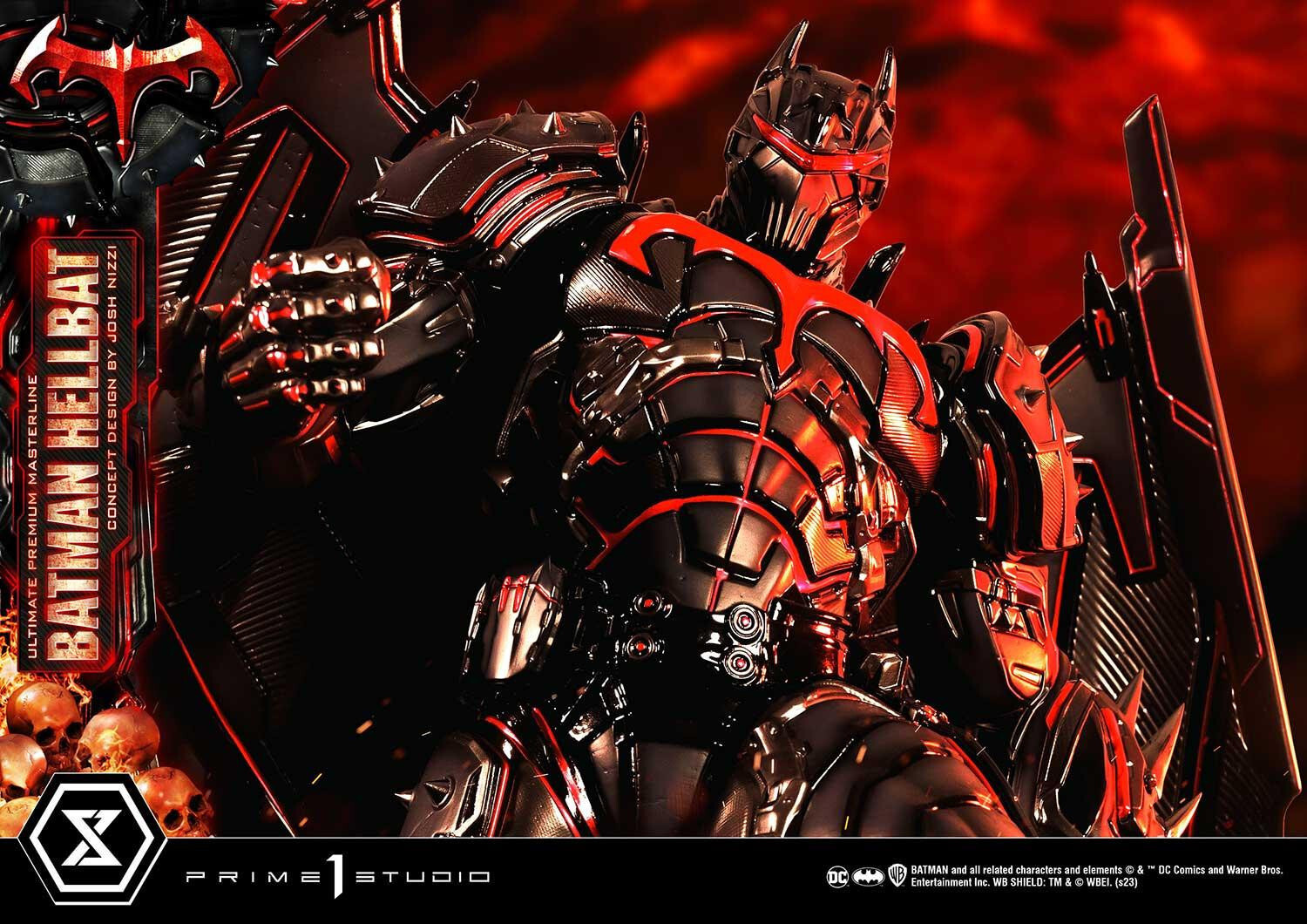 Justice League - Hellbat - Ultimate Premium Masterline  (UPMDC-06DX) - 1/4 - DX Version (Prime 1 Studio) photo 89