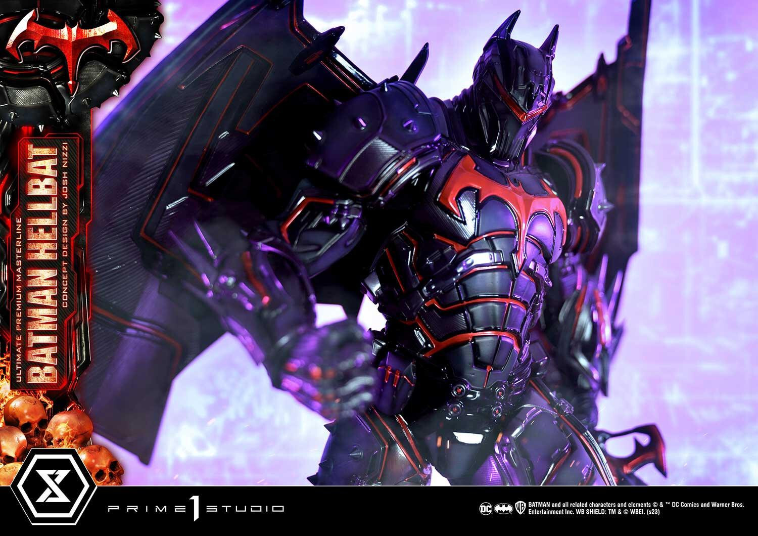 Justice League - Hellbat - Ultimate Premium Masterline  (UPMDC-06DX) - 1/4 - DX Version (Prime 1 Studio) photo 94
