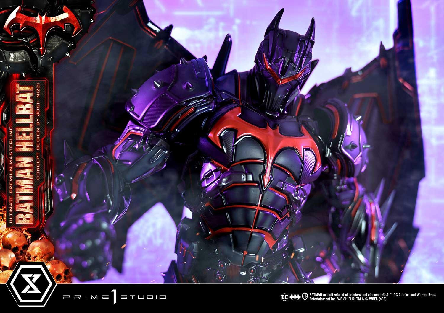 Justice League - Hellbat - Ultimate Premium Masterline  (UPMDC-06DX) - 1/4 - DX Version (Prime 1 Studio) photo 95