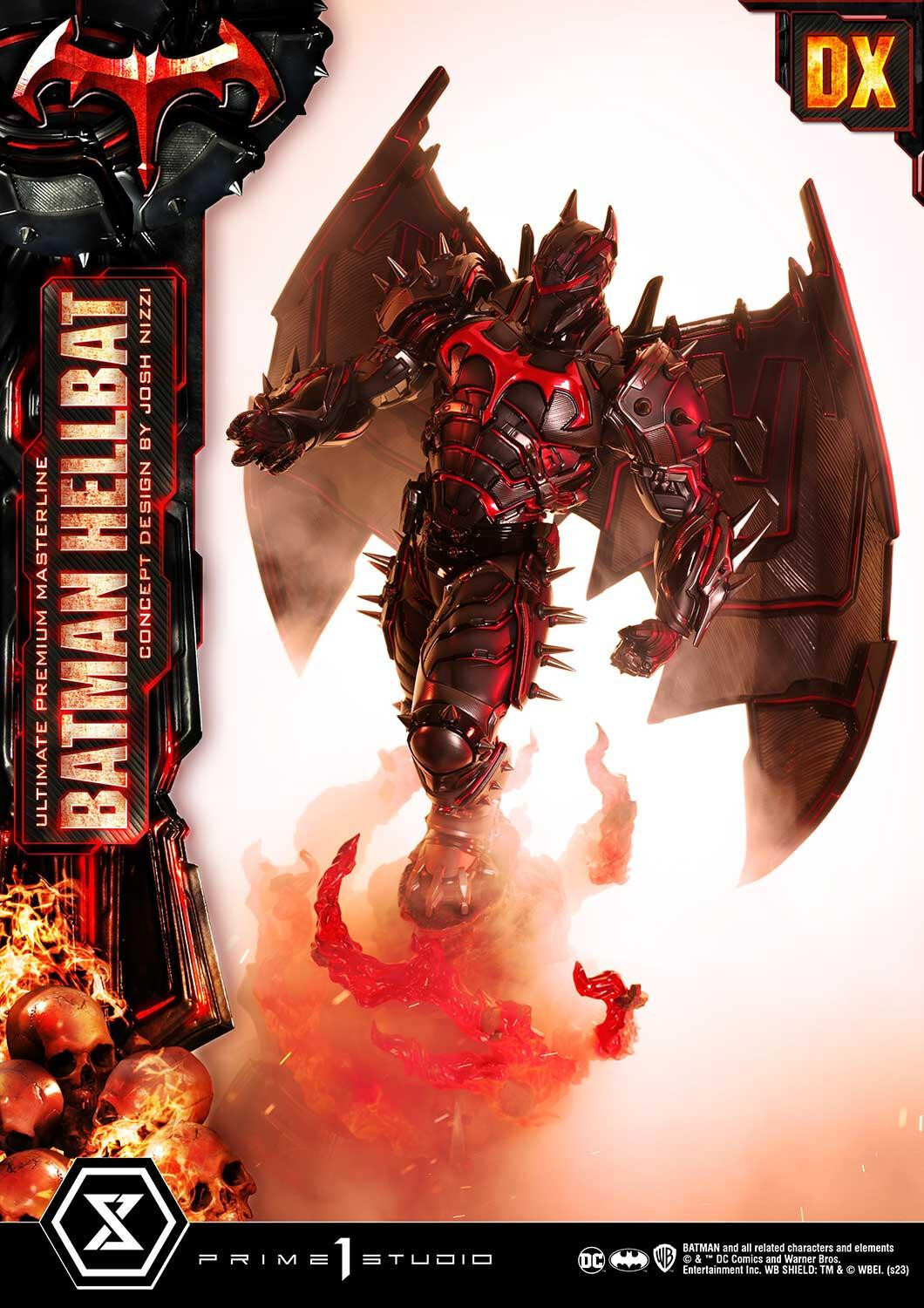 Justice League - Bruce Wayne - Hellbat - Ultimate Premium Masterline  (UPMDC-06DXS) - 1/4 - DX Bonus Version (Prime 1 Studio) photo 6