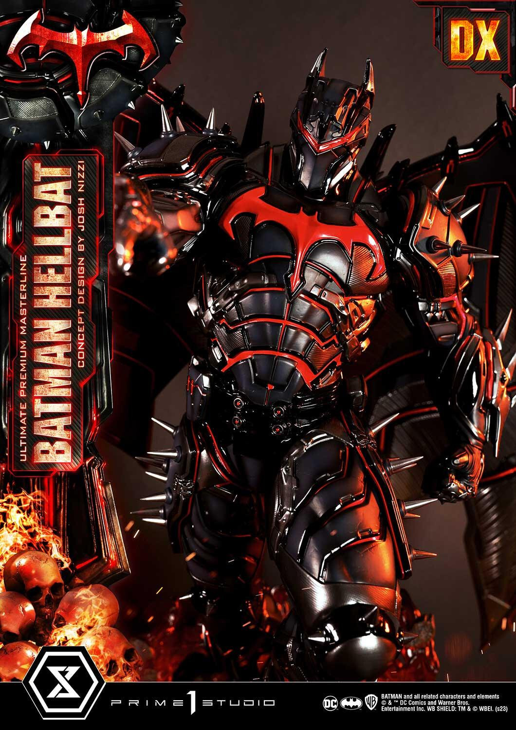 Justice League - Bruce Wayne - Hellbat - Ultimate Premium Masterline  (UPMDC-06DXS) - 1/4 - DX Bonus Version (Prime 1 Studio) photo 8