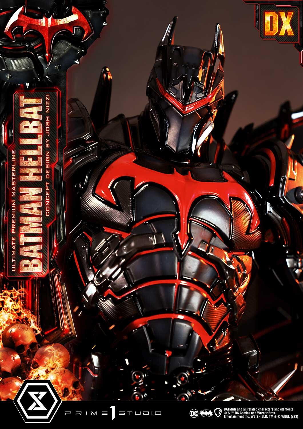 Justice League - Bruce Wayne - Hellbat - Ultimate Premium Masterline  (UPMDC-06DXS) - 1/4 - DX Bonus Version (Prime 1 Studio) photo 9