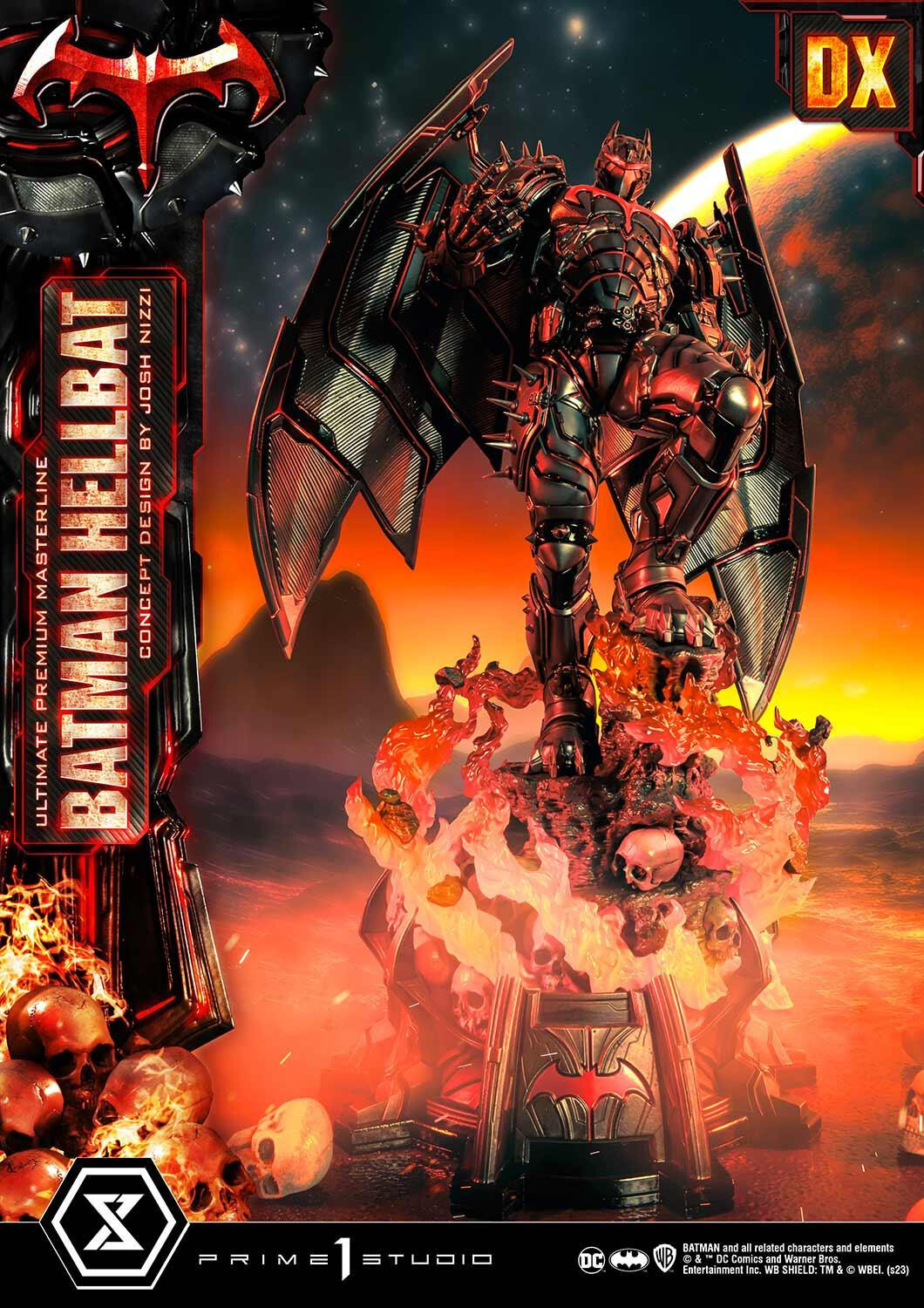 Justice League - Bruce Wayne - Hellbat - Ultimate Premium Masterline  (UPMDC-06DXS) - 1/4 - DX Bonus Version (Prime 1 Studio) photo 13