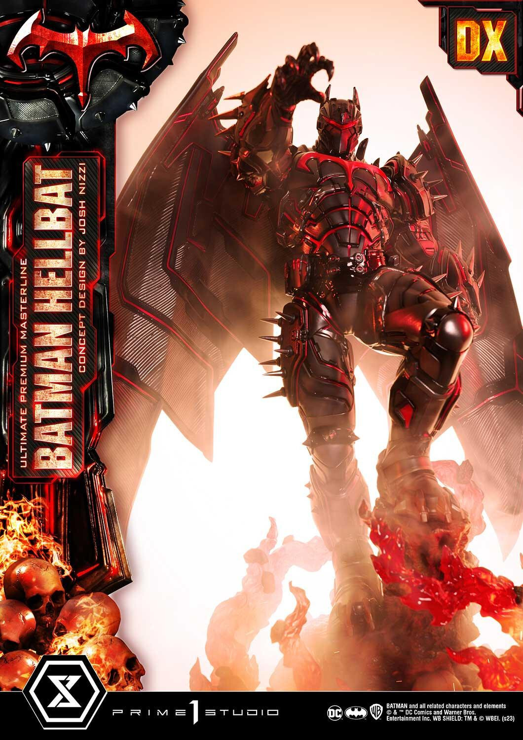 Justice League - Bruce Wayne - Hellbat - Ultimate Premium Masterline  (UPMDC-06DXS) - 1/4 - DX Bonus Version (Prime 1 Studio) photo 14