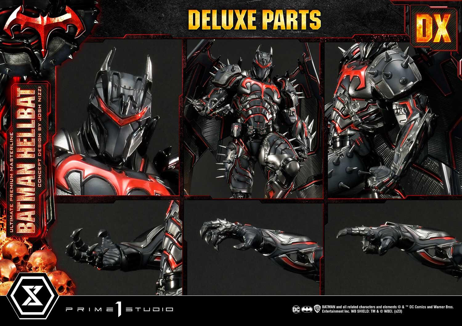 Justice League - Bruce Wayne - Hellbat - Ultimate Premium Masterline  (UPMDC-06DXS) - 1/4 - DX Bonus Version (Prime 1 Studio) photo 25