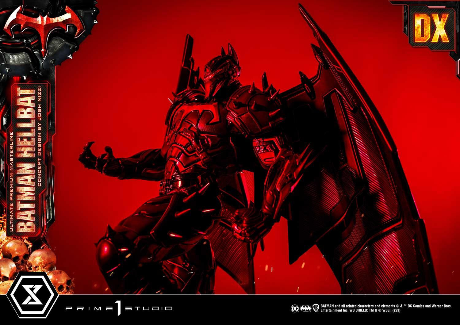 Justice League - Bruce Wayne - Hellbat - Ultimate Premium Masterline  (UPMDC-06DXS) - 1/4 - DX Bonus Version (Prime 1 Studio) photo 26