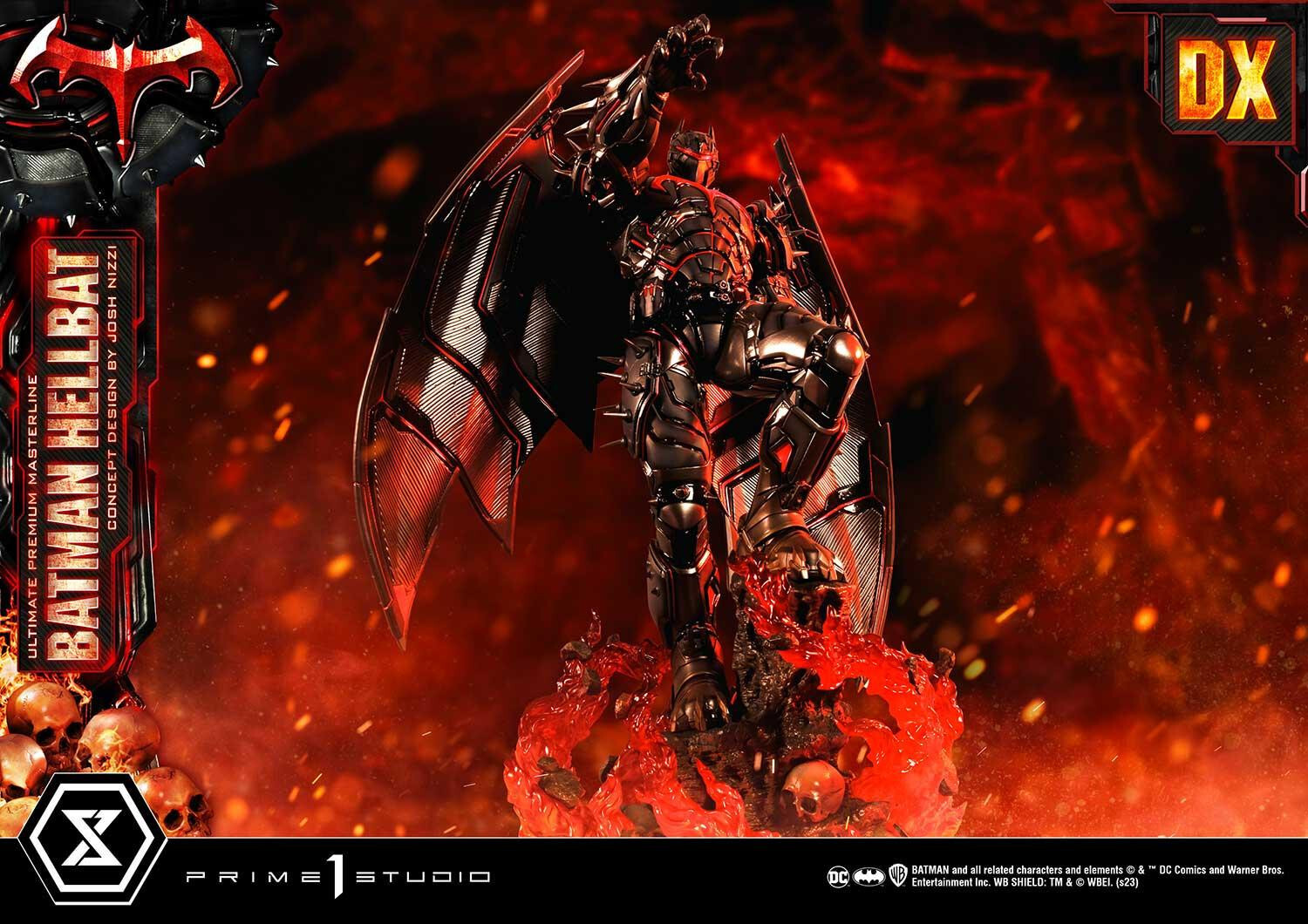 Justice League - Bruce Wayne - Hellbat - Ultimate Premium Masterline  (UPMDC-06DXS) - 1/4 - DX Bonus Version (Prime 1 Studio) photo 27