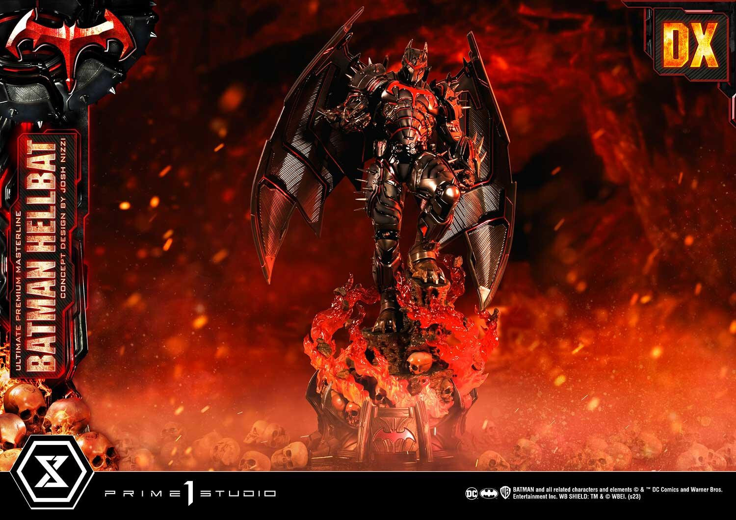 Justice League - Bruce Wayne - Hellbat - Ultimate Premium Masterline  (UPMDC-06DXS) - 1/4 - DX Bonus Version (Prime 1 Studio) photo 30
