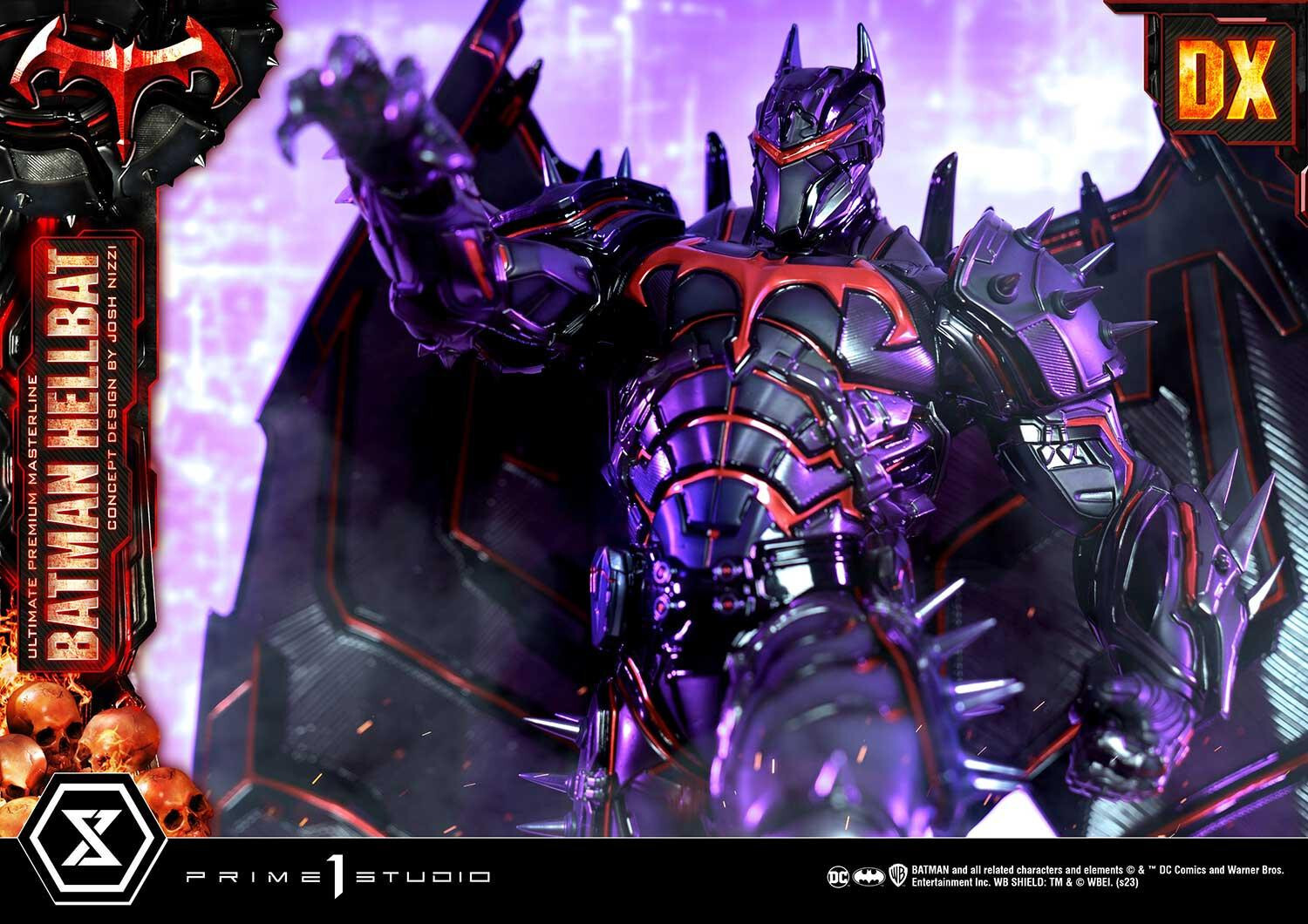 Justice League - Bruce Wayne - Hellbat - Ultimate Premium Masterline  (UPMDC-06DXS) - 1/4 - DX Bonus Version (Prime 1 Studio) photo 31