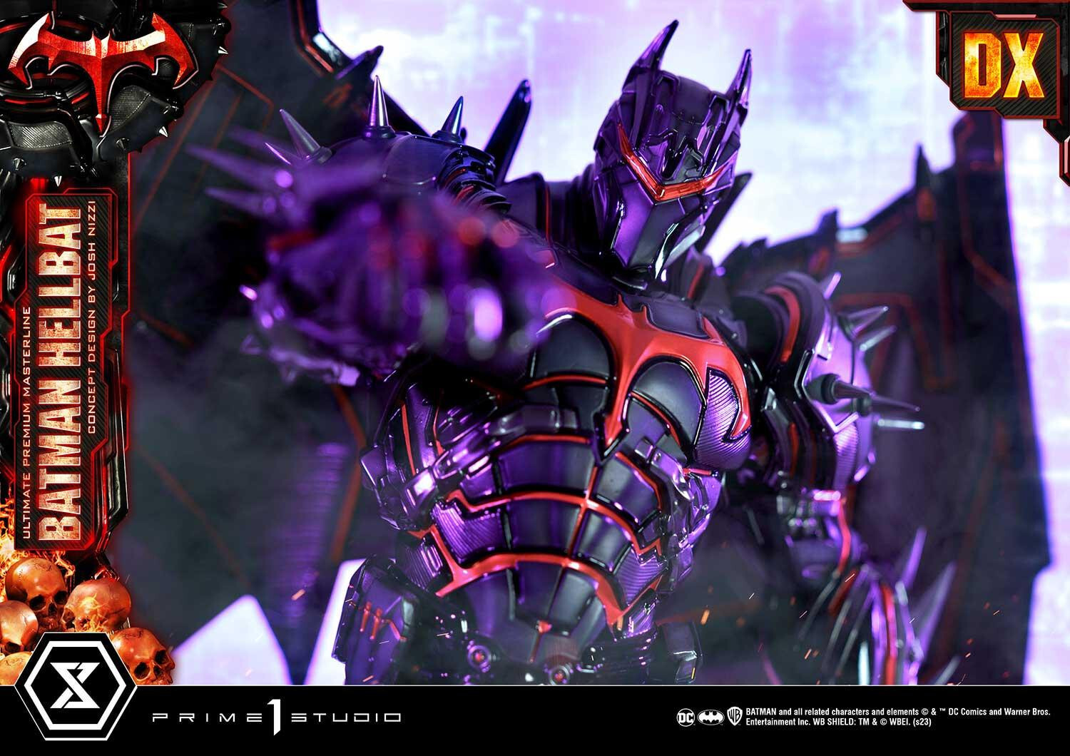 Justice League - Bruce Wayne - Hellbat - Ultimate Premium Masterline  (UPMDC-06DXS) - 1/4 - DX Bonus Version (Prime 1 Studio) photo 33
