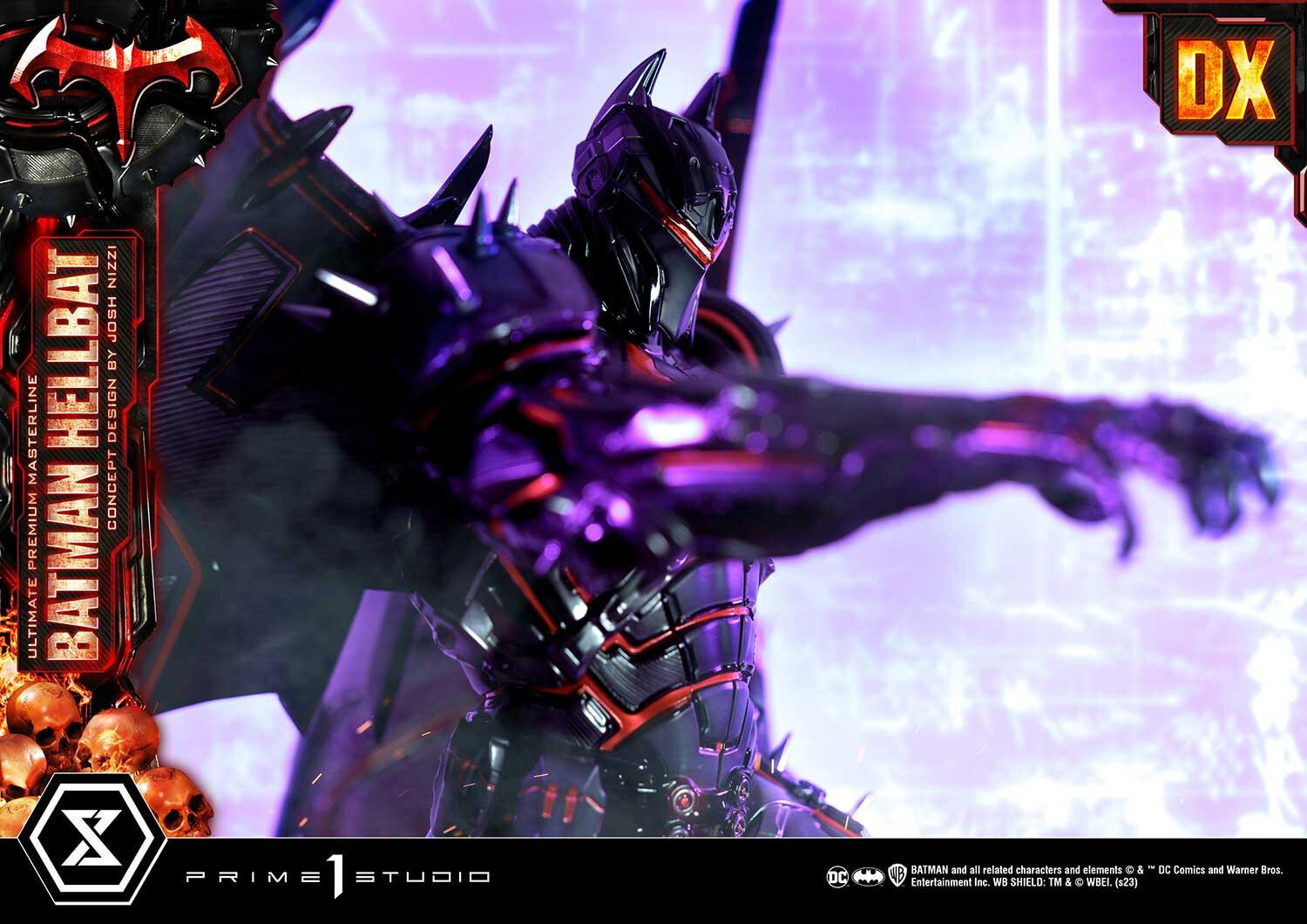 Justice League - Bruce Wayne - Hellbat - Ultimate Premium Masterline  (UPMDC-06DXS) - 1/4 - DX Bonus Version (Prime 1 Studio) photo 35