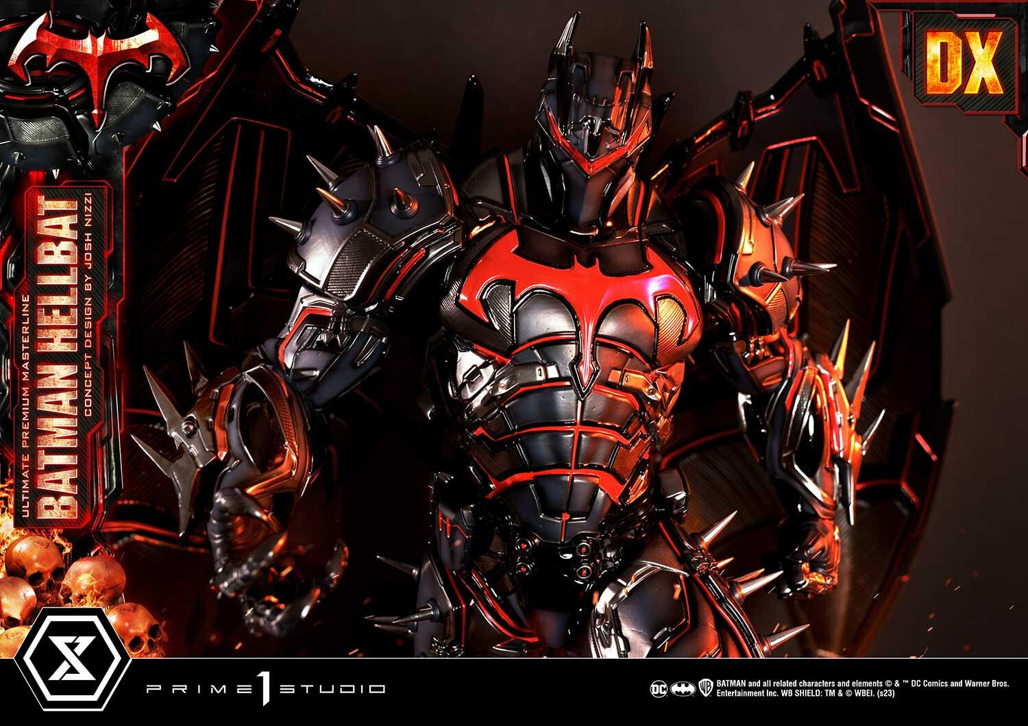 Justice League - Bruce Wayne - Hellbat - Ultimate Premium Masterline  (UPMDC-06DXS) - 1/4 - DX Bonus Version (Prime 1 Studio) photo 42