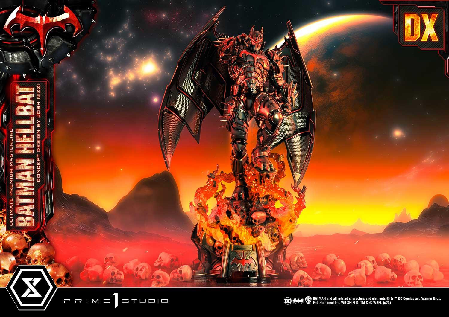Justice League - Bruce Wayne - Hellbat - Ultimate Premium Masterline  (UPMDC-06DXS) - 1/4 - DX Bonus Version (Prime 1 Studio) photo 46