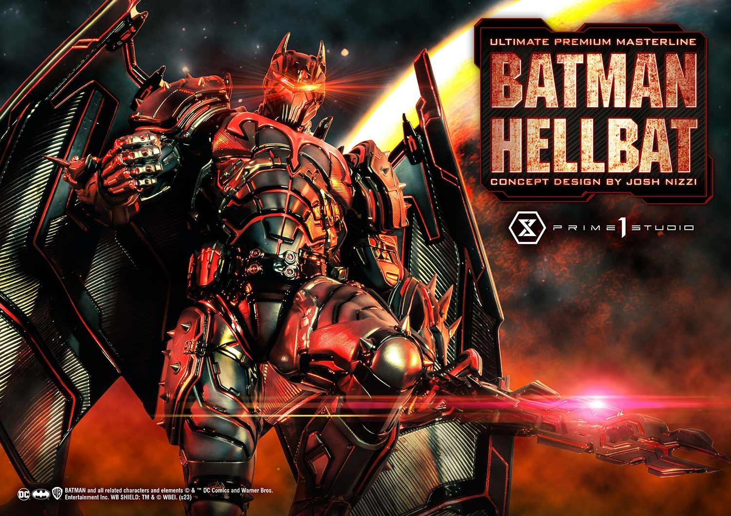 Justice League - Bruce Wayne - Hellbat - Ultimate Premium Masterline  (UPMDC-06DXS) - 1/4 - DX Bonus Version (Prime 1 Studio) photo 63