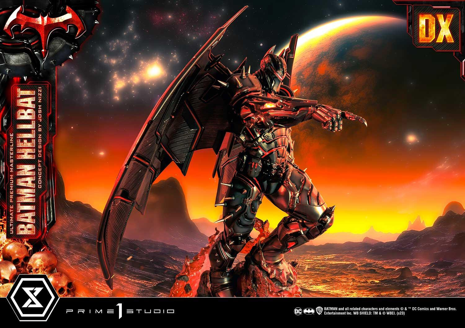 Justice League - Bruce Wayne - Hellbat - Ultimate Premium Masterline  (UPMDC-06DXS) - 1/4 - DX Bonus Version (Prime 1 Studio) photo 77