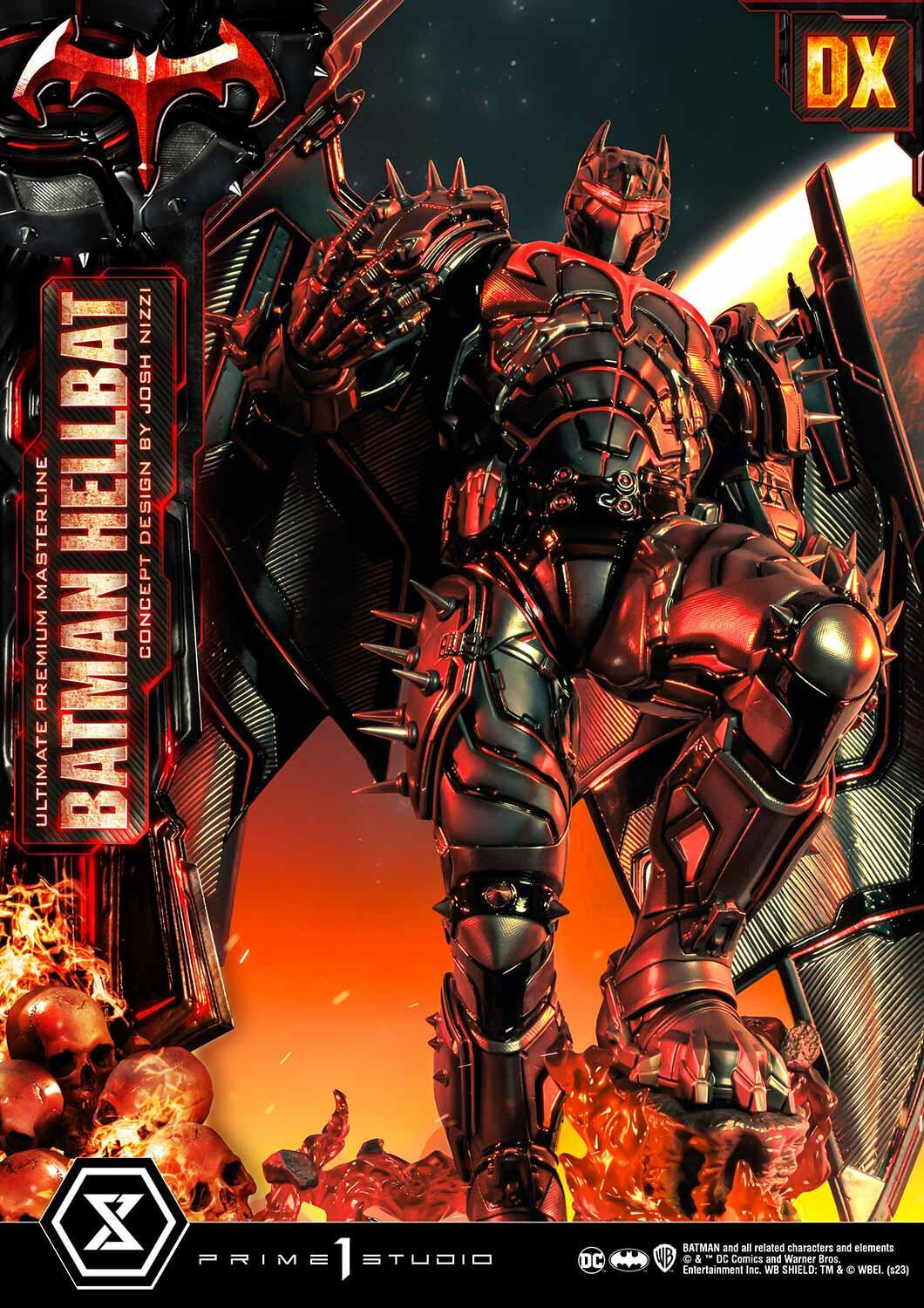Justice League - Bruce Wayne - Hellbat - Ultimate Premium Masterline  (UPMDC-06DXS) - 1/4 - DX Bonus Version (Prime 1 Studio) photo 79