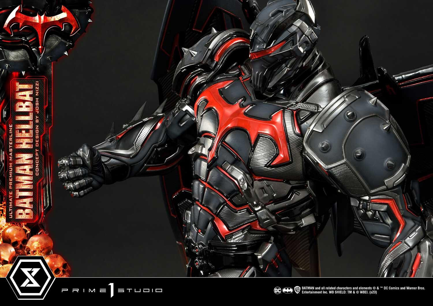 Justice League - Bruce Wayne - Hellbat - Ultimate Premium Masterline  (UPMDC-06DXS) - 1/4 - DX Bonus Version (Prime 1 Studio) photo 81