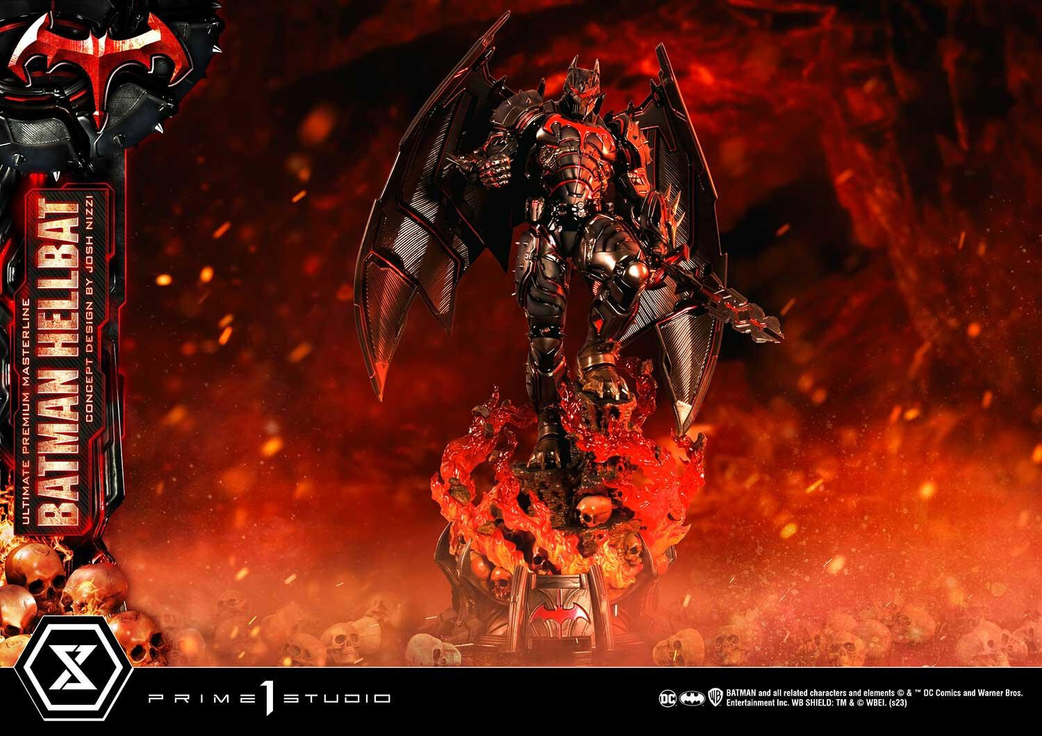 Justice League - Bruce Wayne - Hellbat - Ultimate Premium Masterline  (UPMDC-06DXS) - 1/4 - DX Bonus Version (Prime 1 Studio) photo 90