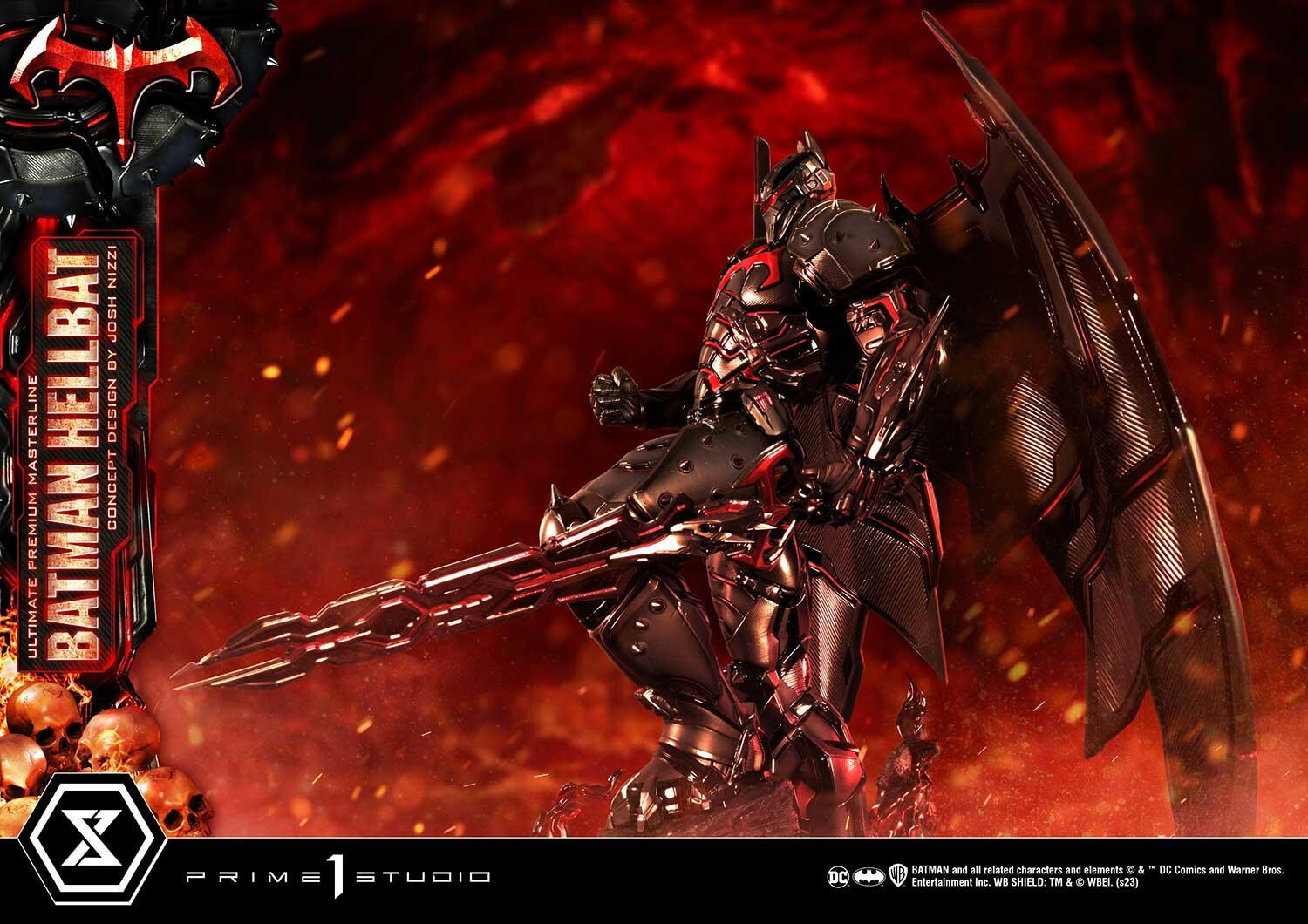 Justice League - Bruce Wayne - Hellbat - Ultimate Premium Masterline  (UPMDC-06DXS) - 1/4 - DX Bonus Version (Prime 1 Studio) photo 91