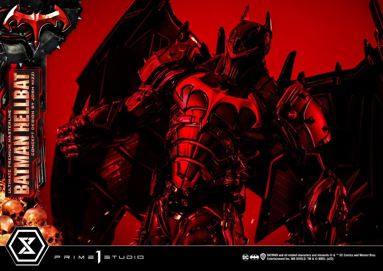 Justice League - Bruce Wayne - Hellbat - Ultimate Premium Masterline  (UPMDC-06DXS) - 1/4 - DX Bonus Version (Prime 1 Studio) photo 96