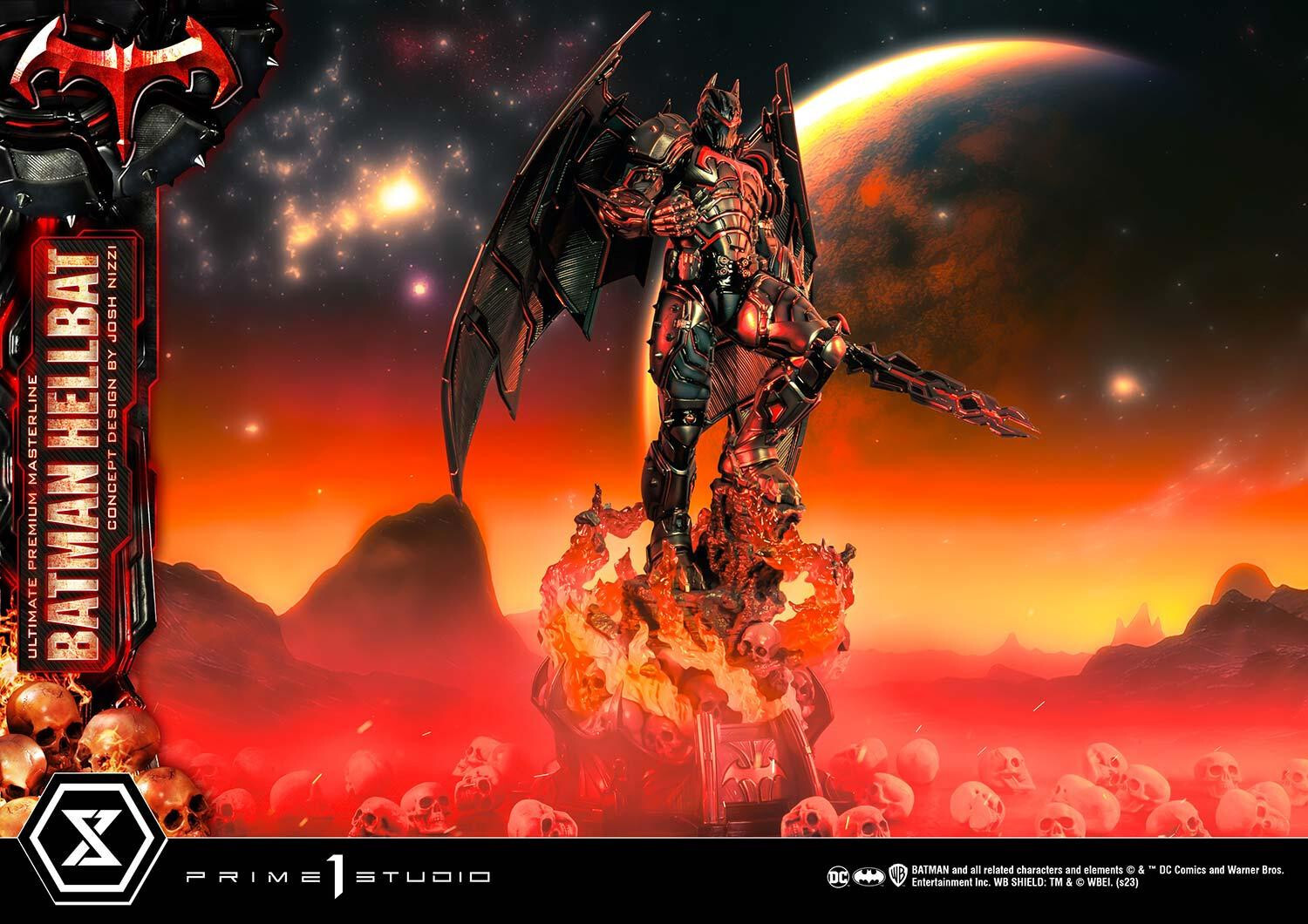 Justice League - Bruce Wayne - Hellbat - Ultimate Premium Masterline  (UPMDC-06DXS) - 1/4 - DX Bonus Version (Prime 1 Studio) photo 99