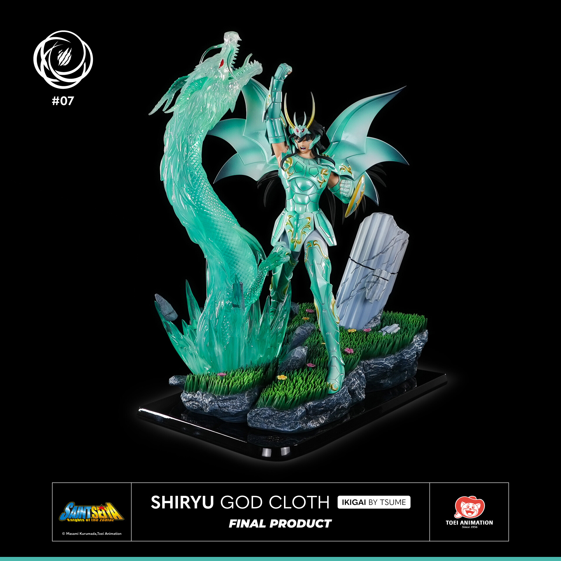 Saint Seiya - Dragon Shiryu - Ikigai - 1/6 - God Cloth (Tsume) photo 13