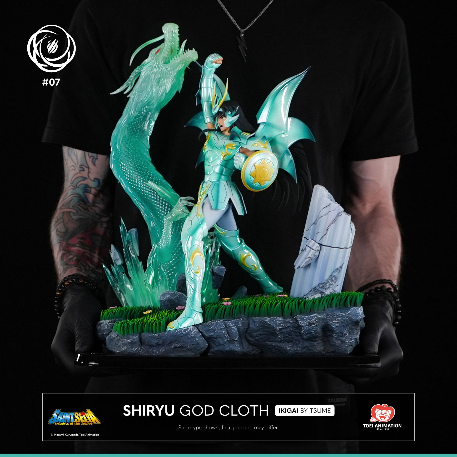 Saint Seiya - Dragon Shiryu - Ikigai - 1/6 - God Cloth (Tsume) photo 22