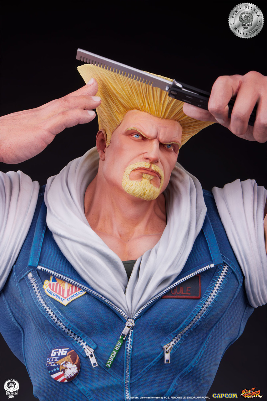 Street Fighter 6 - Guile - 1/4 - Silver Exclusive (Premium Collectibles Studio)