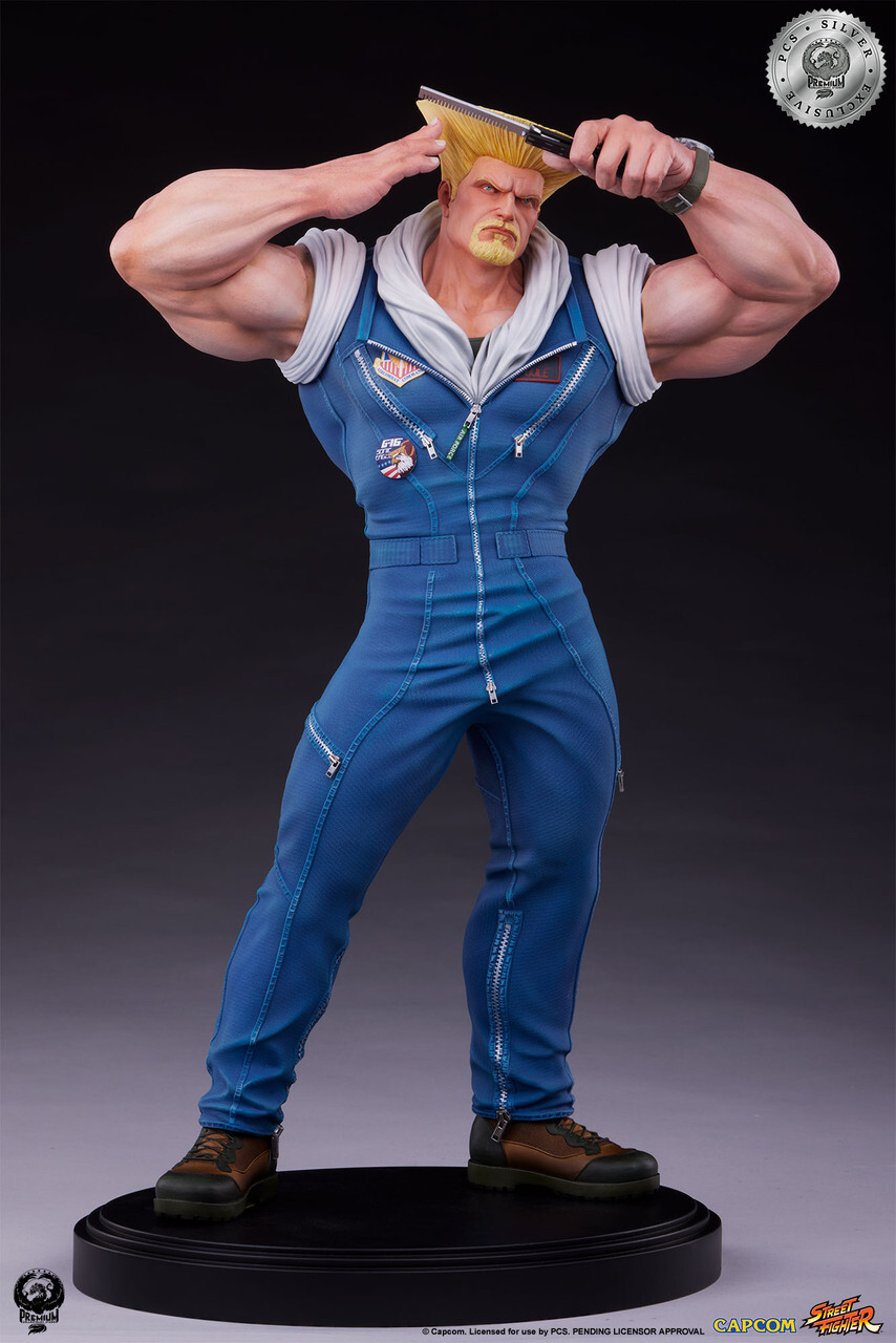 Street Fighter 6 - Guile - 1/4 - Silver Exclusive (Premium Collectibles Studio) photo 5