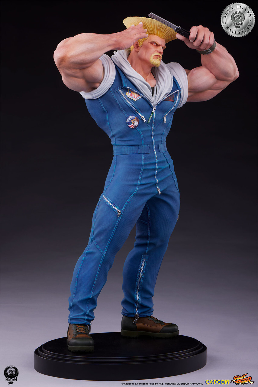 Street Fighter 6 - Guile - 1/4 - Silver Exclusive (Premium Collectibles Studio) photo 6