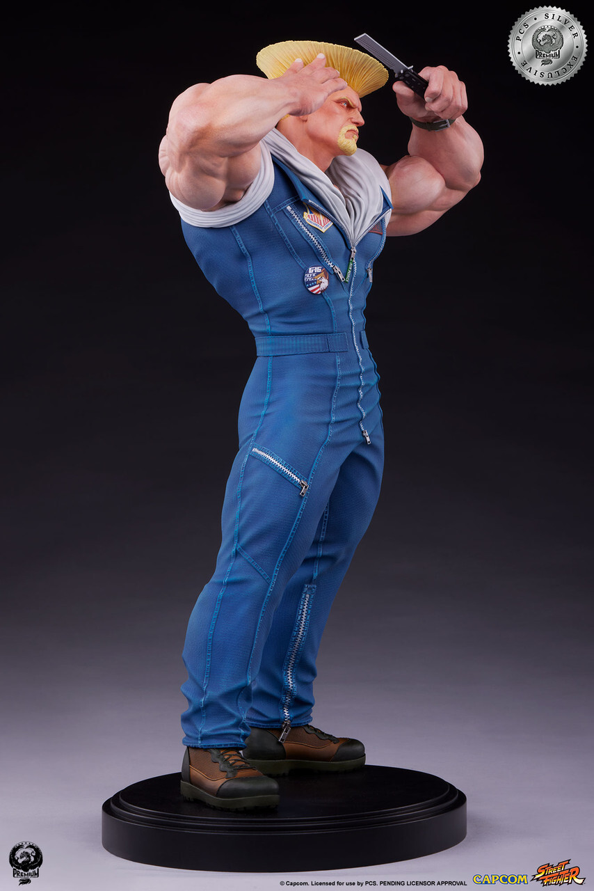 Street Fighter 6 - Guile - 1/4 - Silver Exclusive (Premium Collectibles Studio) photo 7