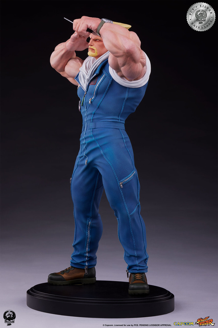 Street Fighter 6 - Guile - 1/4 - Silver Exclusive (Premium Collectibles Studio) photo 9