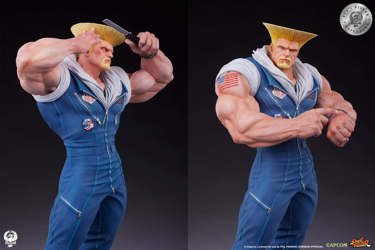 Street Fighter 6 - Guile - 1/4 - Silver Exclusive (Premium Collectibles Studio) photo 11