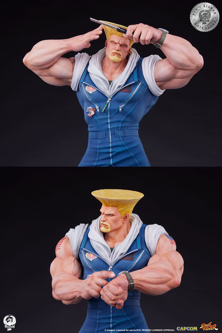Street Fighter 6 - Guile - 1/4 - Silver Exclusive (Premium Collectibles Studio) photo 12
