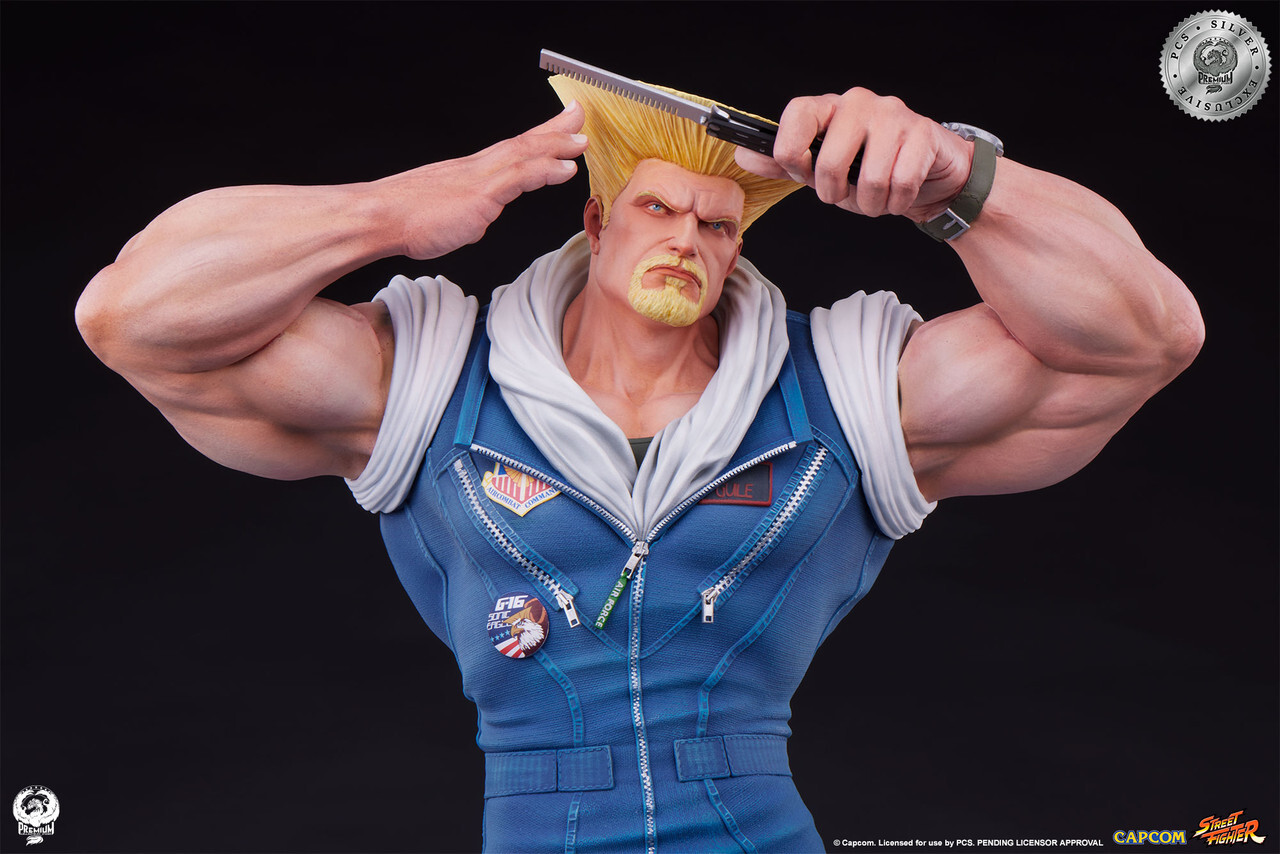 Street Fighter 6 - Guile - 1/4 - Silver Exclusive (Premium Collectibles Studio) photo 14