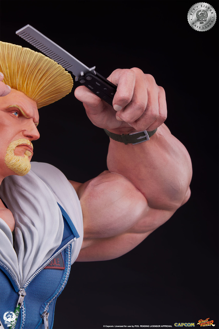 Street Fighter 6 - Guile - 1/4 - Silver Exclusive (Premium Collectibles Studio) photo 16