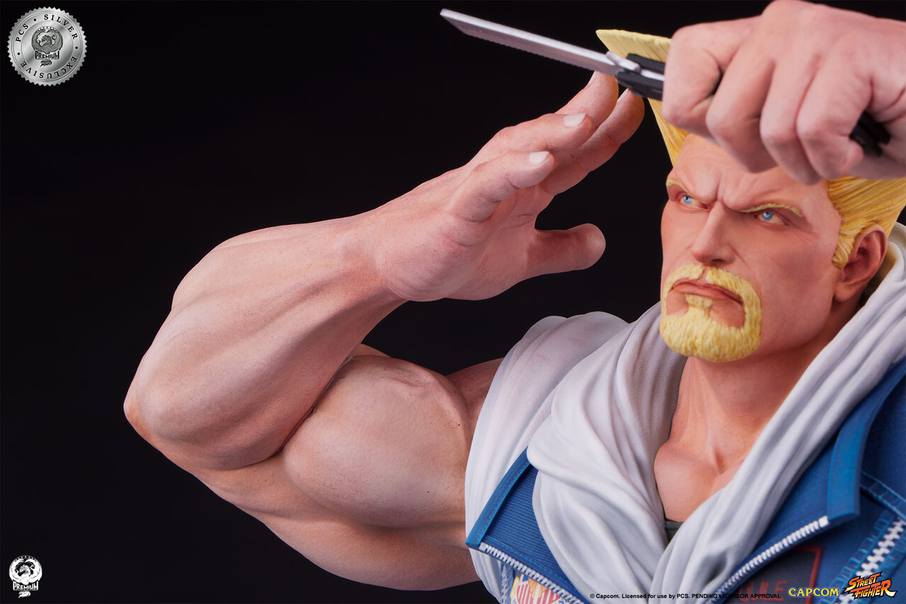 Street Fighter 6 - Guile - 1/4 - Silver Exclusive (Premium Collectibles Studio) photo 17