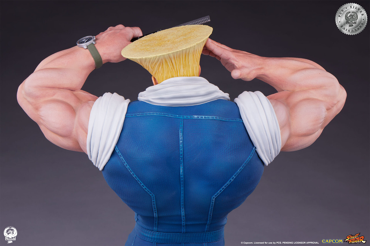 Street Fighter 6 - Guile - 1/4 - Silver Exclusive (Premium Collectibles Studio) photo 18