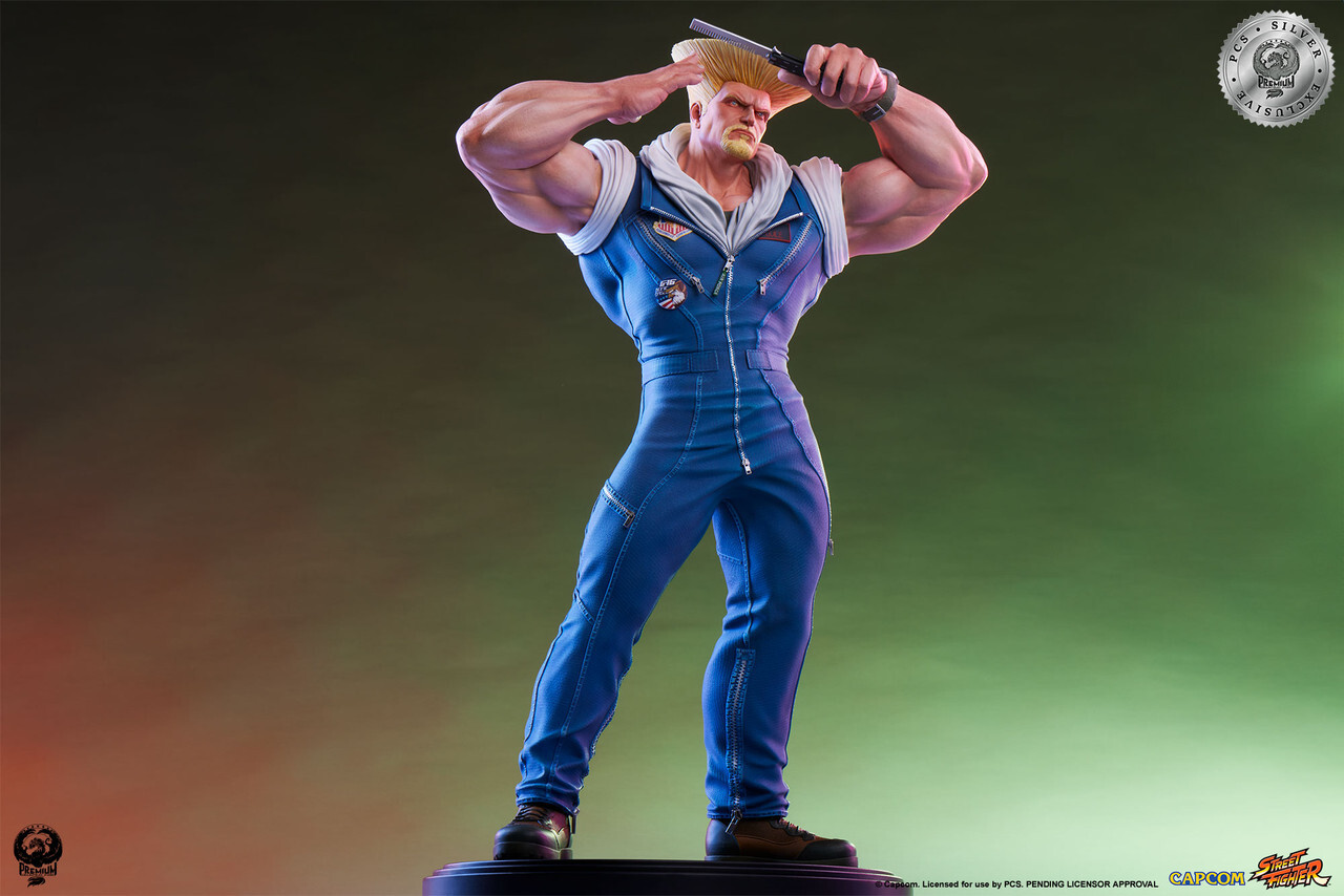 Street Fighter 6 - Guile - 1/4 - Silver Exclusive (Premium Collectibles Studio) photo 20