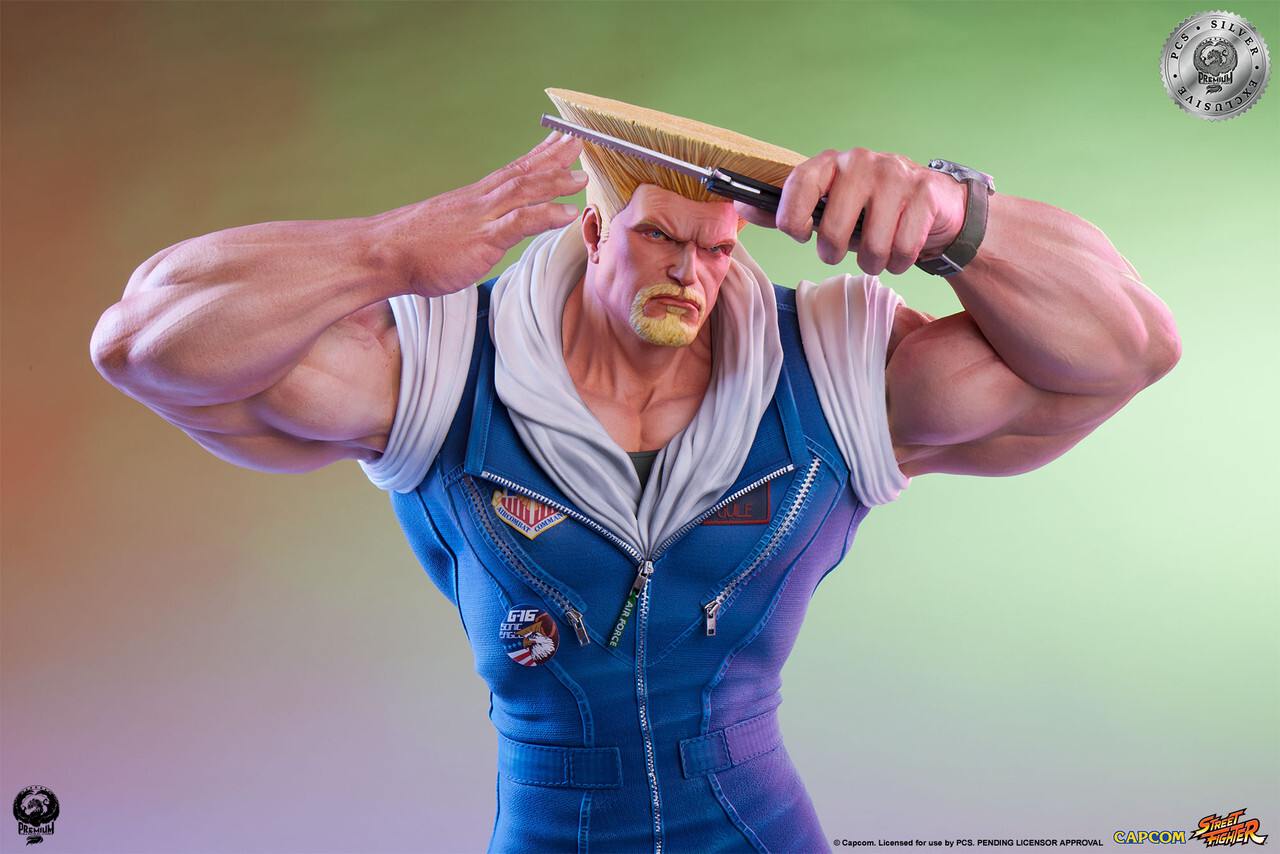 Street Fighter 6 - Guile - 1/4 - Silver Exclusive (Premium Collectibles Studio) photo 21