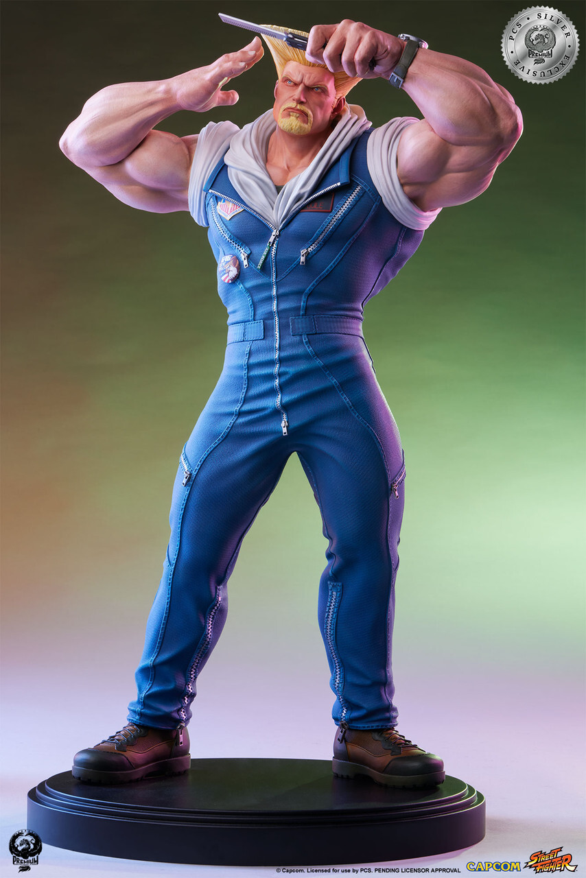 Street Fighter 6 - Guile - 1/4 - Silver Exclusive (Premium Collectibles Studio) photo 22