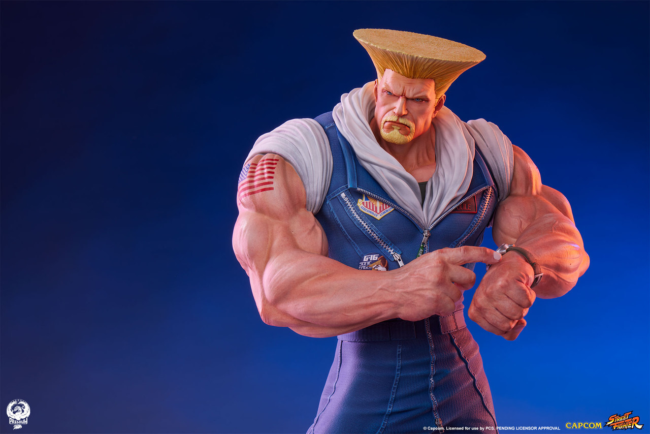 Street Fighter 6 - Guile - 1/4 - Silver Exclusive (Premium Collectibles Studio) photo 26